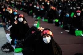 اجتماع بزرگ زنان عاشورایی در میدان امام حسین (ع)