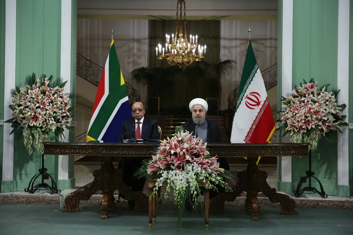 Rais wa Iran asisitiza kuimarishwa uhusiano na Afrika Kusini
