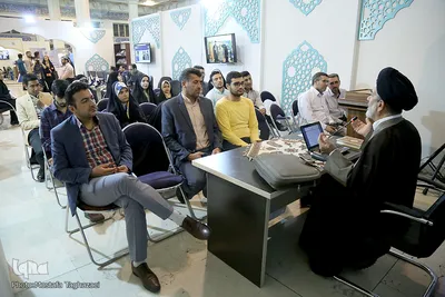 غرفه ایکنا در دوازدهمین روز از برگزاری بیست و هفتمین نمایشگاه بین المللی قرآن کریم