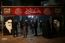 عزاداری شب های محرم در هیئت شهدای قزوین‎