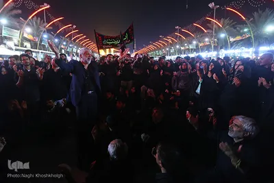 مراسم شام غریبان در کربلای معلی