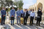 تجدید میثاق جهادگران جهاد دانشگاهی در اصفهان با شهدا