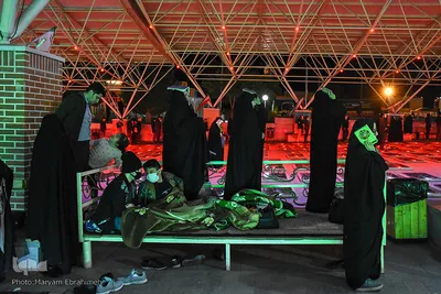 مراسم شب قدر در گلزار شهدای وادی رحمت تبریز
