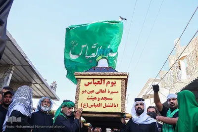 مراسم عزاداری «یوم العباس» در اهواز