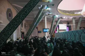 مراسم اعمال ام داوود در مسجد دانشگاه تهران