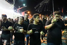 مراسم سنتی سنج زنی در آران و بیدگل