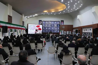 برگزاری مراسم گرامیداشت شهدای بمباران 27 دی دانشگاه تبریز