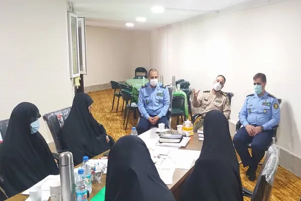 بازدید رئیس اداره قرآن آجا از مسابقات نهاجا + عکس