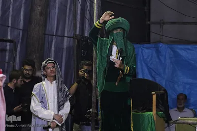 حسینیه ایران‌؛ مراسم تعزیه خوانی گروه تعزیه «چهارده معصوم (ع)»