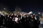 هفتمین شب اجتماع مردم شیراز در سوگ رهبر شهید انقلاب