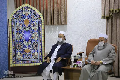 دیدار علمای اهل سنت استان با امام جمعه بیرجند