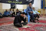 مراسم دعای عرفه در مسجد بزرگ خوزان خمینی‌شهر