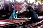 تجلی محرم در صنعت پرچم‌سازی‎