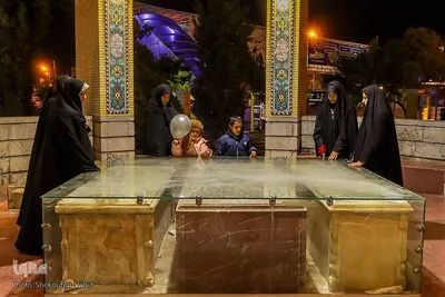 شب یلدا در گلستان شهدا