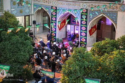 مراسم عزاداری سومین روز شهادت اباعبدالله الحسین(ع) در شیراز