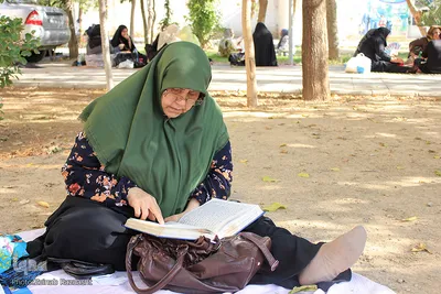 مراسم دعای عرفه در آستان مقدس امامزاده معصوم(ع)