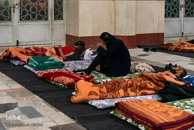 مصلی کرج خانه گرم بی‌پناهان