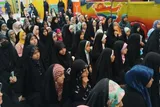 گرامیداشت شهدای خدمت در حرم بانوی کرامت + عکس