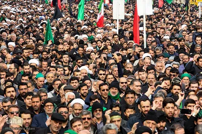 اجتماع عزاداران فاطمی در مشهد
