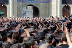 دسته عزاداری سادات چهل اختران در روز یازدهم محرم
