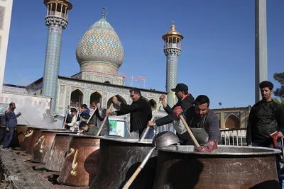 پخت ۲۰ تُن سَمَنو شیرازی