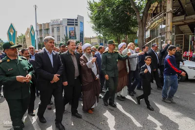 راهپیمایی مردم اهر در محکومیت جنایات رژیم صهیونیستی