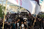 رژه عزاداران شاه حسین گوی استان آذربایجان شرقی در اهر