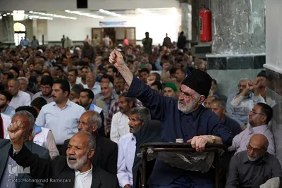 راهپیمایی مردم بیرجند در اعتراض به بد عهدی آمریکا