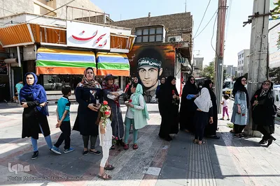 تشییع شهید مدافع حرم علی سلطان مرادی