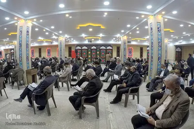 قرائت دعای ندبه در بنای مقدس مهدیه بزرگ شیراز‎‎