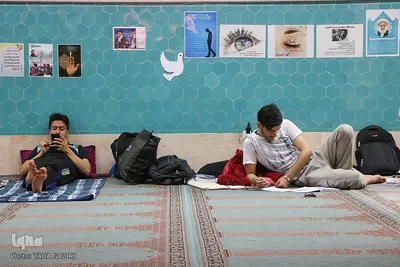 اعتکاف دانشجویی در مسجد دانشگاه اراک
