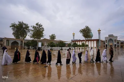 جشن تکلیف دختران در حرم شاهچراغ(ع)‎