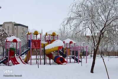 بارش اولین برف زمستانی در اراک