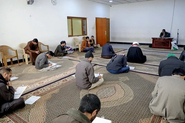 إجراء الاختبارات النهائيّة للمشروع القرآنيّ لطلبة العلوم الدينيّة في العراق