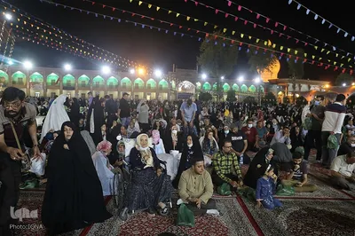 مراسم شام بزرگداشت حضرت احمدبن موسی (ع)