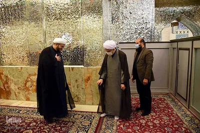 هیئت دانش آموزی‎ در حرم مطهر سید میر محمد (ع)