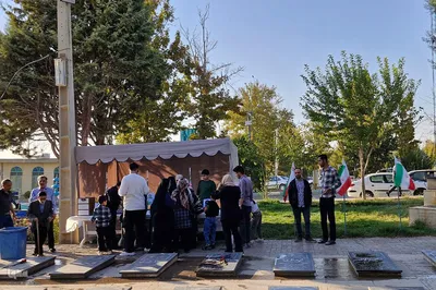 ایستگاه صلواتی به مناسبت ولادت امام حسن عسکری(ع) در ملایر‎