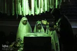 مراسم وداع با شهید گمنام در شیراز