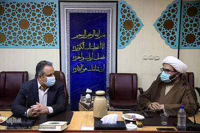 بازدید حجت الاسلام جواد نیک بین، عضو کمیسیون فرهنگی مجلس از ایکنا
