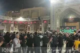 عزاداری کاروان حسینی بوشهر در حرم امام رضا(ع) + فیلم