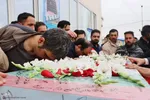 تشییع پیکر شهدای گمنام در همدان‎
