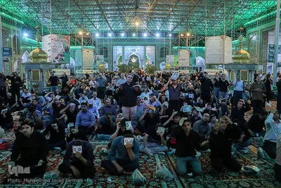 احیای شب نوزدهم ماه رمضان درجوار سید الکریم