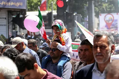 راهپیمایی روز قدس در قزوین
