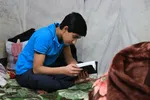 اعتکاف دانش آموزی در یزد