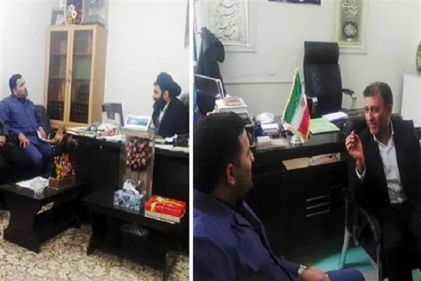 ديدار سرپرست جهاد دانشگاهی چهارمحال و بختياری با امام جمعه و فرماندار شهرستان لردگان