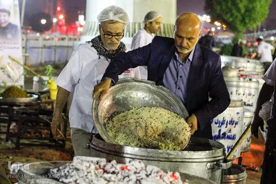 پخت اطعام ۱۲۴ هزار نفر در ضیافت علوی