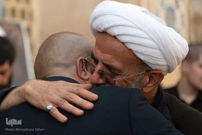 مجلس ترحیم مرحوم آیت الله ناصری در مسجد جامع اصفهان