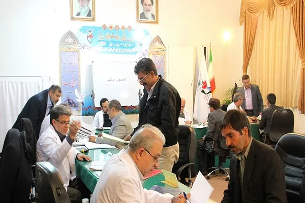 برگزاری کمیسیون پزشکی تعیین درصد برای 254 جانباز کردستانی