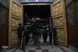 حال و هوای حرم بی بی حضرت معصومه(س) در شب شهادت پدر بزرگوارشان
