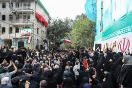 مراسم عزاداری و تجدید بیعت با شهدای حمله تروریستی رژیم صهیونیستی به نارمک